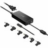 j5create 100W PD USB-C Super Charger With 6 DC Connectors, Black, JUP2290DC - Image 6