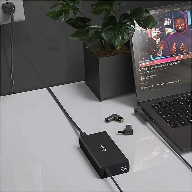 j5create 100W PD USB-C Super Charger With 6 DC Connectors, Black, JUP2290DC - Image 12