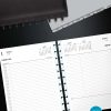2024 TUL® Discbound Daily Planner Refill Pages, Half-Hourly Appointment Times, Letter Size, Fashion, January To December - Image 3