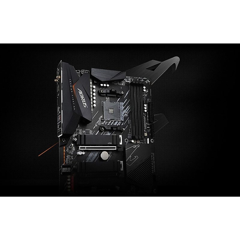 Aorus Ultra Durable B550 AORUS ELITE AX V2 Desktop Motherboard - AMD B550 Chipset - Socket AM4 - ATX - Ryzen 3, Ryzen 5, Ryzen 7, Ryzen 9, Ryzen 3 PRO, Ryzen 5 Pro, Ryzen 7 PRO, Ryzen 9 PRO Processor Supported - 128 GB DDR4 SDRAM Maximum RAM - Image 9