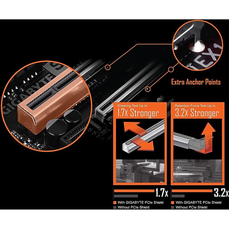 Aorus Ultra Durable B550 AORUS ELITE AX V2 Desktop Motherboard - AMD B550 Chipset - Socket AM4 - ATX - Ryzen 3, Ryzen 5, Ryzen 7, Ryzen 9, Ryzen 3 PRO, Ryzen 5 Pro, Ryzen 7 PRO, Ryzen 9 PRO Processor Supported - 128 GB DDR4 SDRAM Maximum RAM - Image 10