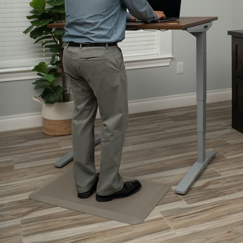 GelPro NewLife EcoPro Commercial Grade Anti-Fatigue Floor Mat, 32" x 20", Taupe - Image 3