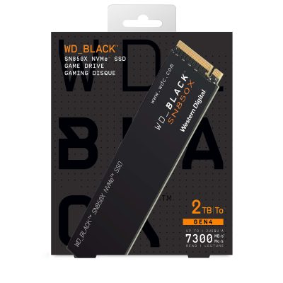 Western Digital BLACK™ SN850X NVMe™ SSD, 2TB, Black
