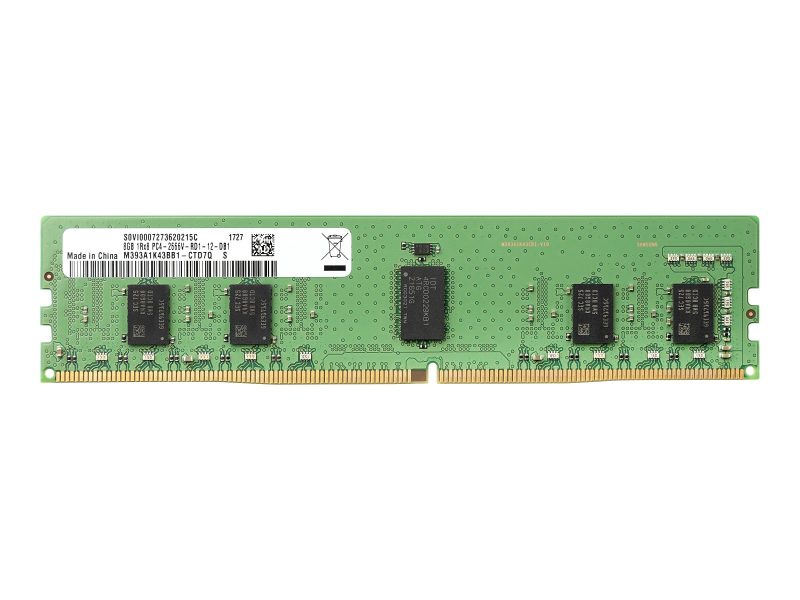 HP - DDR4 - module - 8 GB - DIMM 288-pin - 2666 MHz / PC4-21300 - 1.2 V - registered - ECC - for Workstation Z4 G4, Z6 G4, Z8 G4