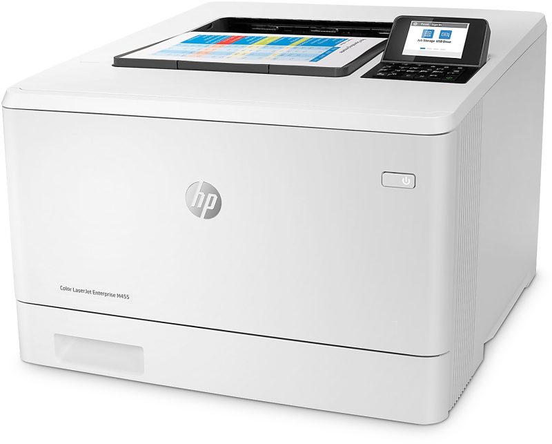 HP LaserJet Enterprise M455dn Laser Color Printer - Image 3
