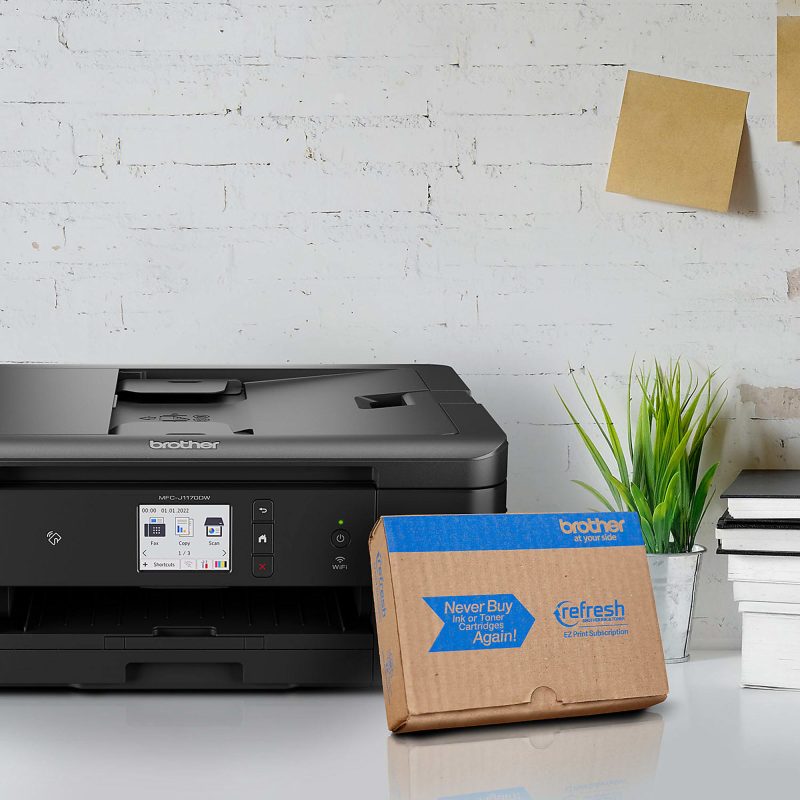 Brother® MFC-J1170DW Wireless Inkjet All-In-One Color Printer With Refresh EZ Print Eligibility - Image 8