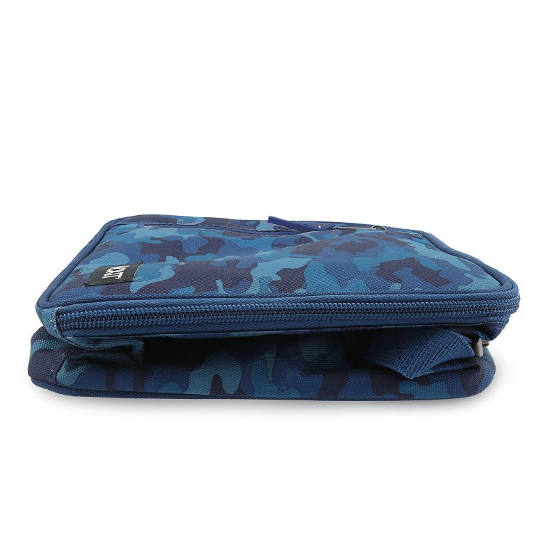 PackIt® Freezable Classic Lunch Box, 2-3/4”H x 10-1/4”W x 8-1/2”D, Blue Camo - Image 3