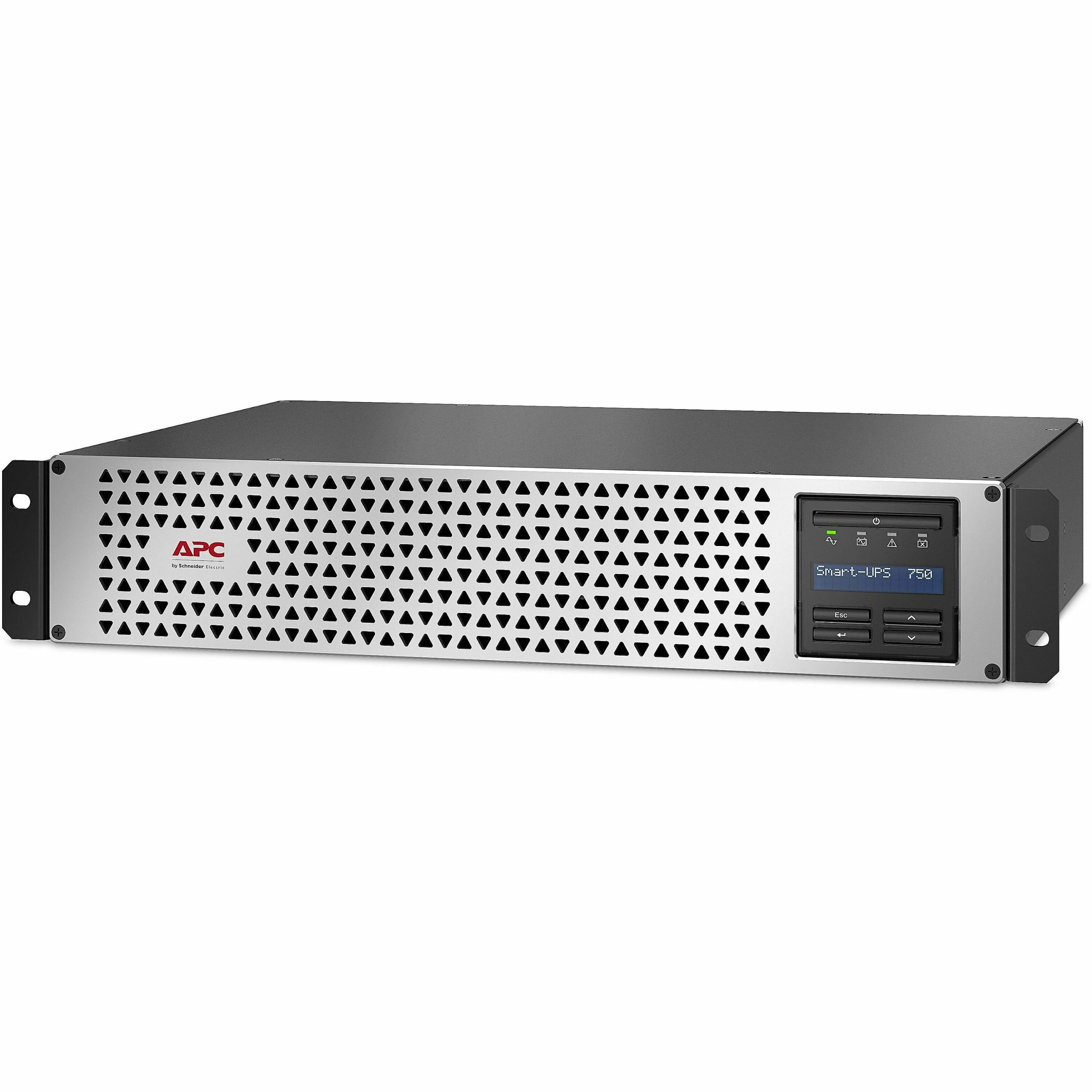 APC® Smart 6-Outlet Uninterruptible Power Supply, 750VA/600 Watts, SMTL750RM2UC - Image 7
