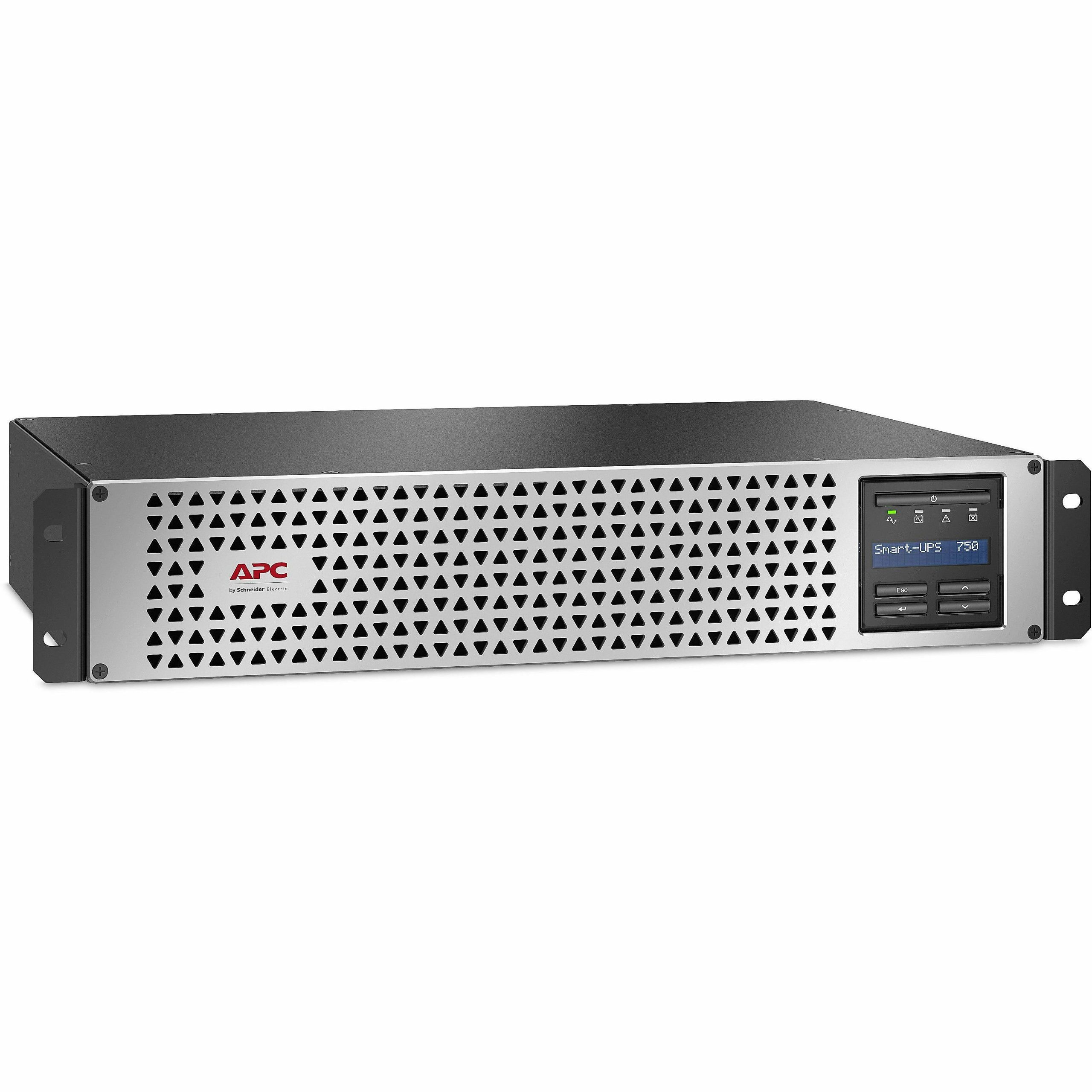 APC® Smart 6-Outlet Uninterruptible Power Supply, 750VA/600 Watts, SMTL750RM2UC - Image 9