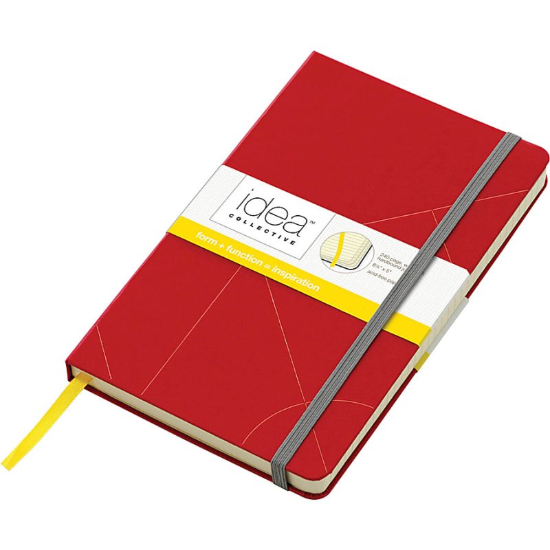 TOPS® Idea Collective Hardbound Journal, 8 1/4" x 5", Red, 120 Sheets - Image 7