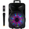 BeFree Sound Bluetooth® Portable Party PA Speaker, Black - Image 2