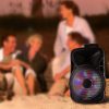 BeFree Sound Bluetooth® Portable Party PA Speaker, Black - Image 4