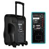 BeFree Sound Bluetooth® Portable Party PA Speaker, Black - Image 6