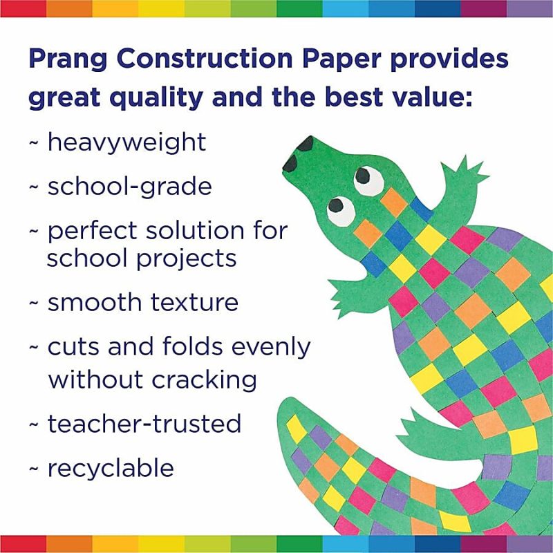 Prang® Smart-Stack™ Medium Weight Construction Paper, 9" x 12", Assorted, Pack Of 300 - Image 7