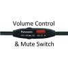 Panasonic KX-TCA430 Headset - Mono - Sub-mini phone (2.5mm) - Wired - Over-the-head - Monaural - Semi-open - 4 ft Cable - Image 7