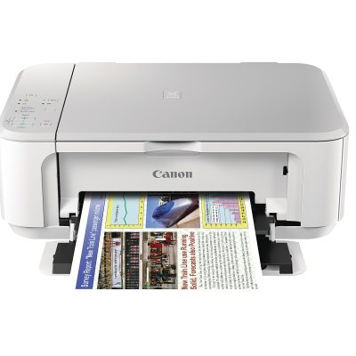 Canon® PIXMA™ MG3620 Wireless Inkjet Color Printer, White