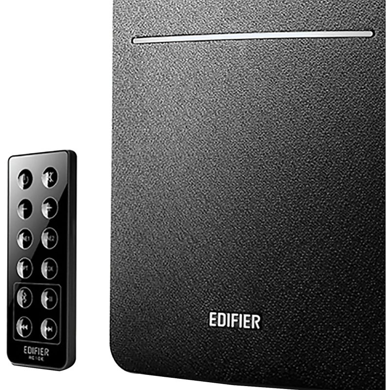 Edifier R1280DB 42-Watt RMS Amplified Bluetooth® Bookshelf Wired Speaker System, Black - Image 3