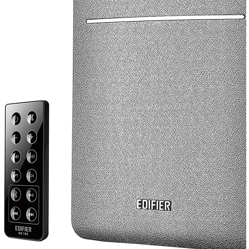 Edifier R1280DB 42-Watt RMS Amplified Bluetooth® Bookshelf Wired Speaker System, Brown - Image 4