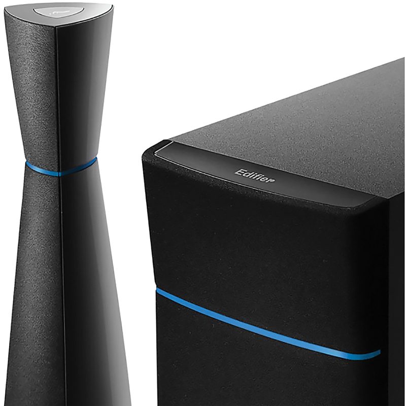 Edifier M3200 34-Watt-RMS 2.1-Channel Wired Audio Speakers With 16-Watt Subwoofer, Black - Image 2