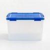 Iris Ultimate Weathertight Storage Boxes, 23-5/8”L x 20-1/16”W x 16-3/16”H, 74 Qt, Clear, Set Of 3 Boxes - Image 3