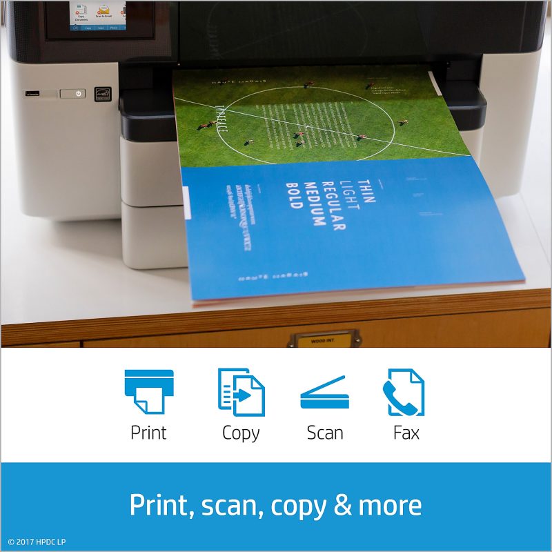 HP OfficeJet Pro 7740 Wide-Format Wireless Inkjet All-In-One Color Printer - Image 8