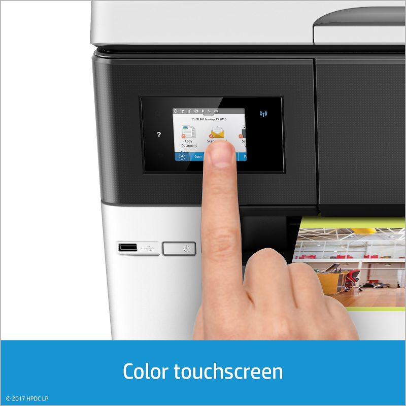 HP OfficeJet Pro 7740 Wide-Format Wireless Inkjet All-In-One Color Printer - Image 9
