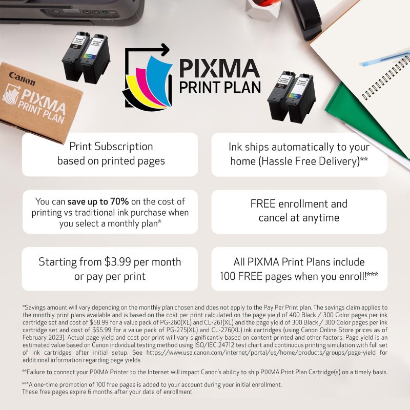 Canon PIXMA™ TS7720 Wireless Home All-in-One Inkjet Color Printer - Image 11