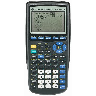 Texas Instruments® TI-83 Plus Graphing Calculator