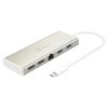 j5create® USB 3.1 Type-C Dual HDMI™ Dock, Silver, 7.8, JCD381