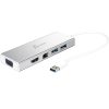 j5create USB 3.0 Mini Dock, Silver, JUD380 - Image 2