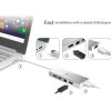 j5create USB 3.0 Mini Dock, Silver, JUD380 - Image 3