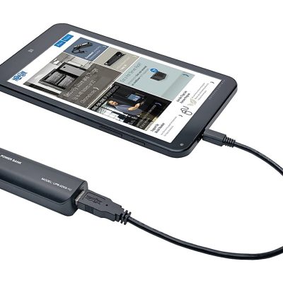 Tripp Lite Portable Mobile Power Bank USB Battery Charger - Power bank - 2600 mAh - 1 A (USB) - on cable: Micro-USB - black