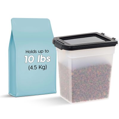 Iris Airtight Container, 12.75 Qt, White, Set Of 2 Containers