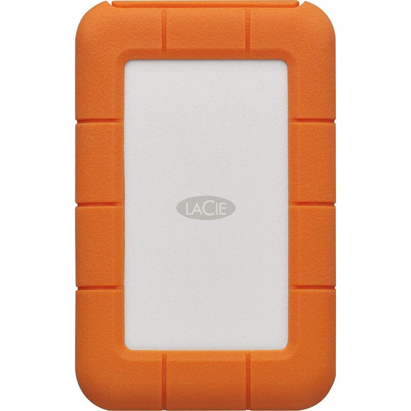 LaCie Rugged SECURE 2TB Portable External Hard Drive, STFR2000403