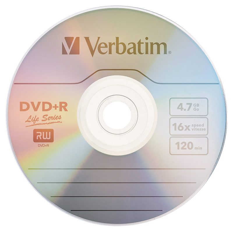 Verbatim® Life Series DVD+R Spindle, Pack Of 100 - Image 2