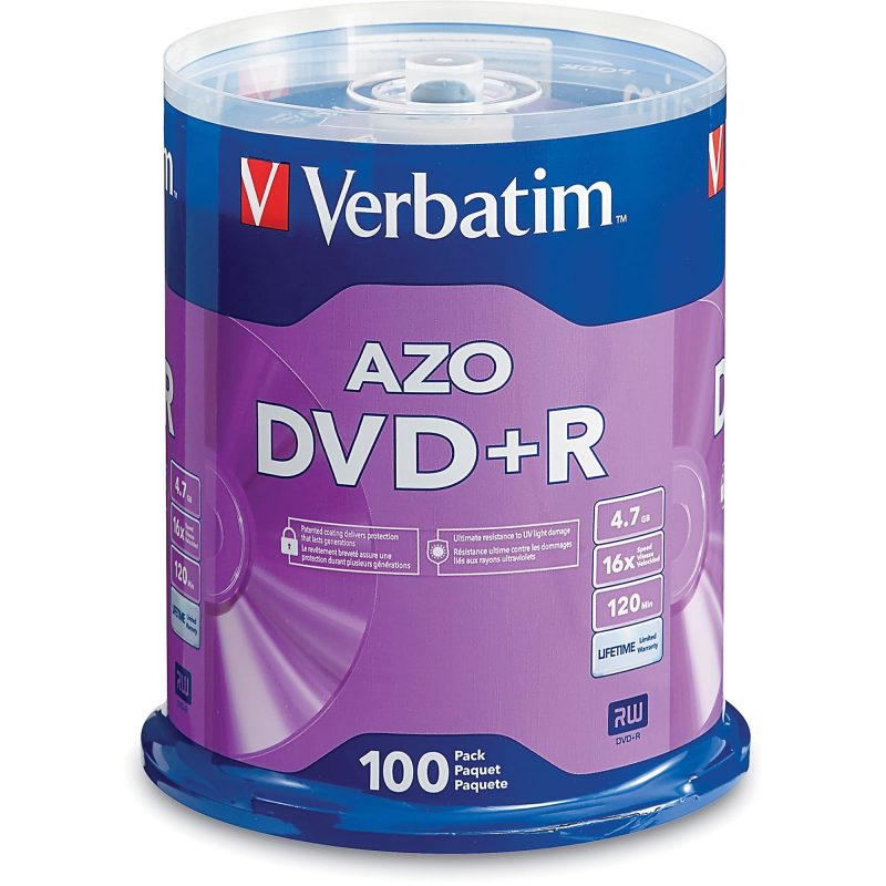 Verbatim® Life Series DVD+R Spindle, Pack Of 100 - Image 3