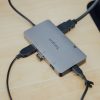 Targus® USB-C Dual HDMI™ Travel Dock, 4-1/2”H x 3”W x 7/8”D, Silver, DSU200TT - Image 3