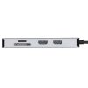 Targus® USB-C Dual HDMI™ Travel Dock, 4-1/2”H x 3”W x 7/8”D, Silver, DSU200TT - Image 5