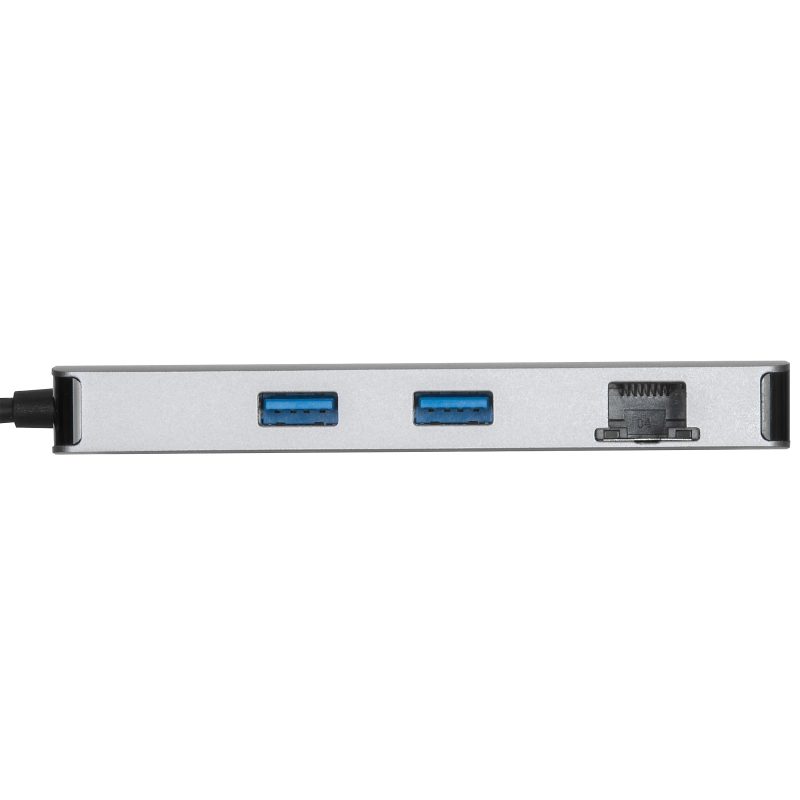 Targus® USB-C Dual HDMI™ Travel Dock, 4-1/2”H x 3”W x 7/8”D, Silver, DSU200TT - Image 6