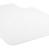 Mount-It! Plastic Desk Chair Mat For Hardwood Floor, 47” x 35-1/2”, Clear