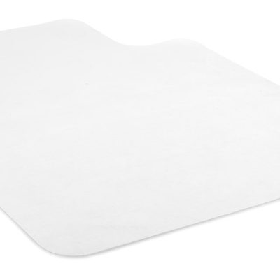 Mount-It! Plastic Desk Chair Mat For Hardwood Floor, 47” x 35-1/2”, Clear