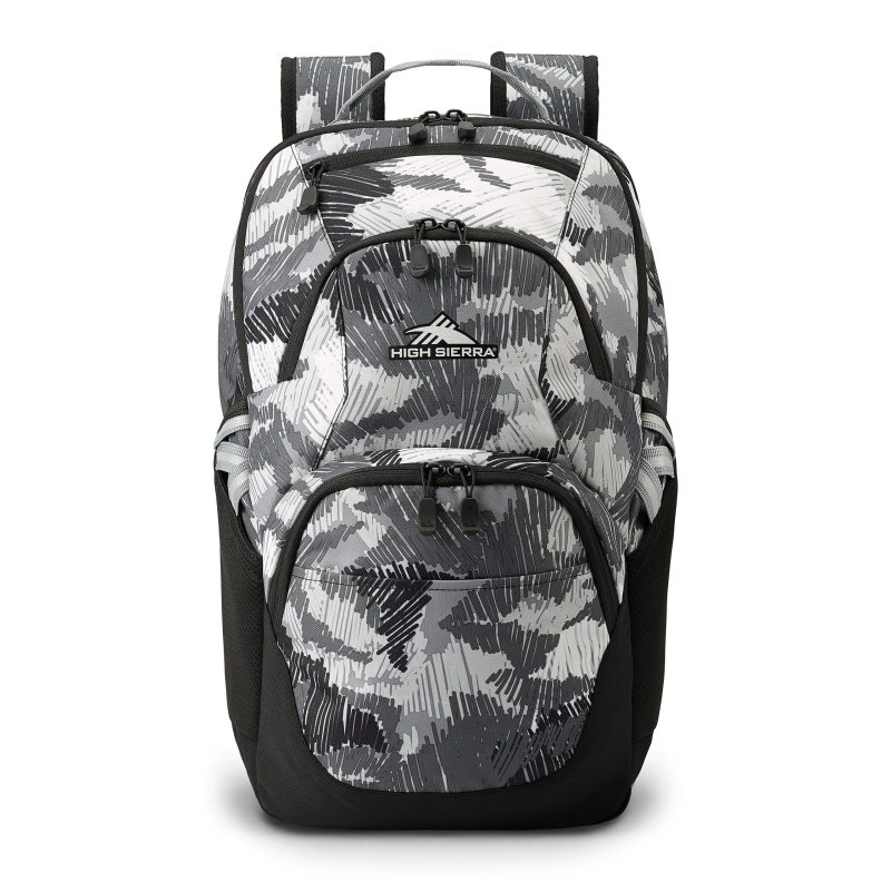 High Sierra Swoop Backpack With 17" Laptop Pocket, Camo - Image 4
