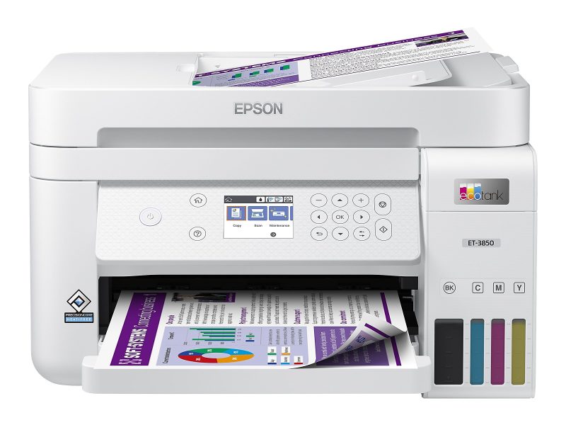 EcoTank ET-3850 All-in-One  Supertank Printer - Image 8