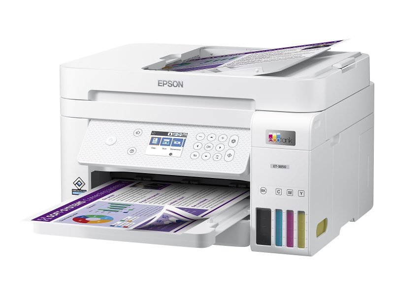 EcoTank ET-3850 All-in-One  Supertank Printer - Image 9