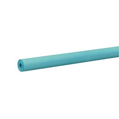 Pacon® Rainbow-Colored Kraft Duo-Finish Paper, 36" x 100', Dark Blue - Aqua