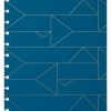 TUL® Discbound Notebook Covers, Letter Size, Blue Geo, Pack of 2 Covers