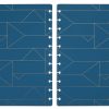 TUL® Discbound Notebook Covers, Letter Size, Blue Geo, Pack of 2 Covers - Image 2