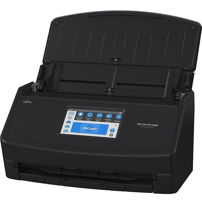 Fujitsu ScanSnap iX1600 Large Format ADF Scanner, Black - Image 8
