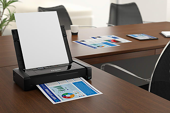 Epson® WorkForce® WF-110 Wireless Mobile Color Inkjet Printer - Image 10