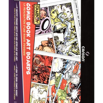 Canson Fanboy Comic Book Art Board Pad, 11" x 17", 24 Sheets